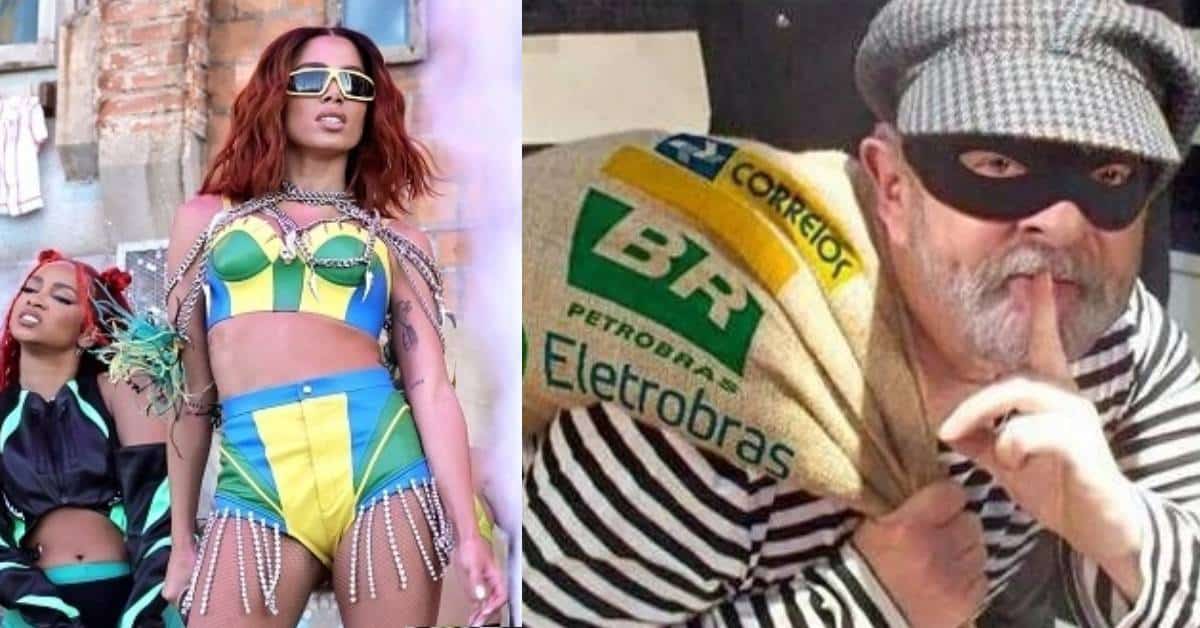 Anitta e Lula - Foto Reprodução do Twitter