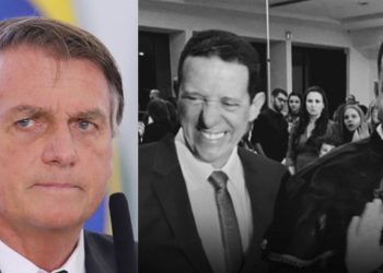 Bolsonaro e José Maria Trindade - Foto Reprodução do Twitter