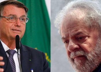 Bolsonaro e Lula - Foto Reprodução do Twitter