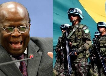 Joaquim Barbosa e Forças Armadas - Foto Reprodução do Twitter