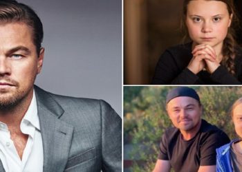LEONARDO DICAPRIO E GRETTA - FOTO TWITTER
