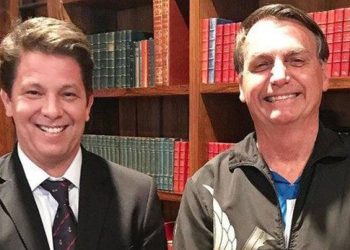 Mario Frias e Bolsonaro - Foto Reprodução do Twitter