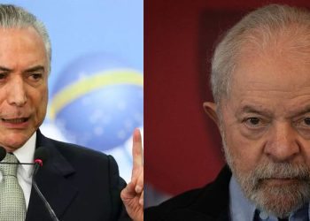 Michel Temer e Lula - Foto Reprodução do Twitter