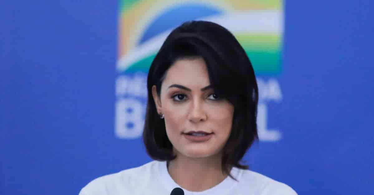 Michelle Bolsonaro - Foto Reprodução do Twitter