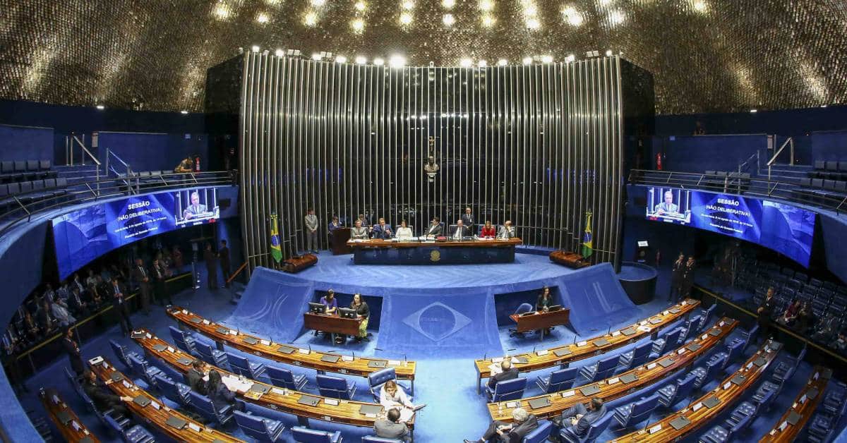 Senado Aprova MP - Foto Reprodução do Twitter