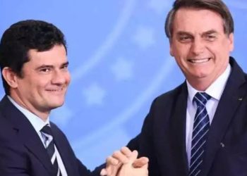 Sergio Moro e Bolsonaro - Foto Reprodução do Twitter