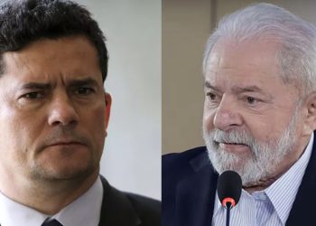 Sergio Moro e Lula - Foto Reprodução do Twitter