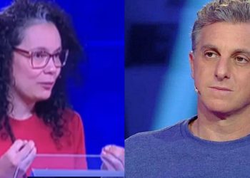 Venezuelana e Luciano Huck - Foto Reprodução do Twitter