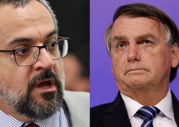 Abraham Weintraub e Bolsonaro - Foto Reprodução do Twitter