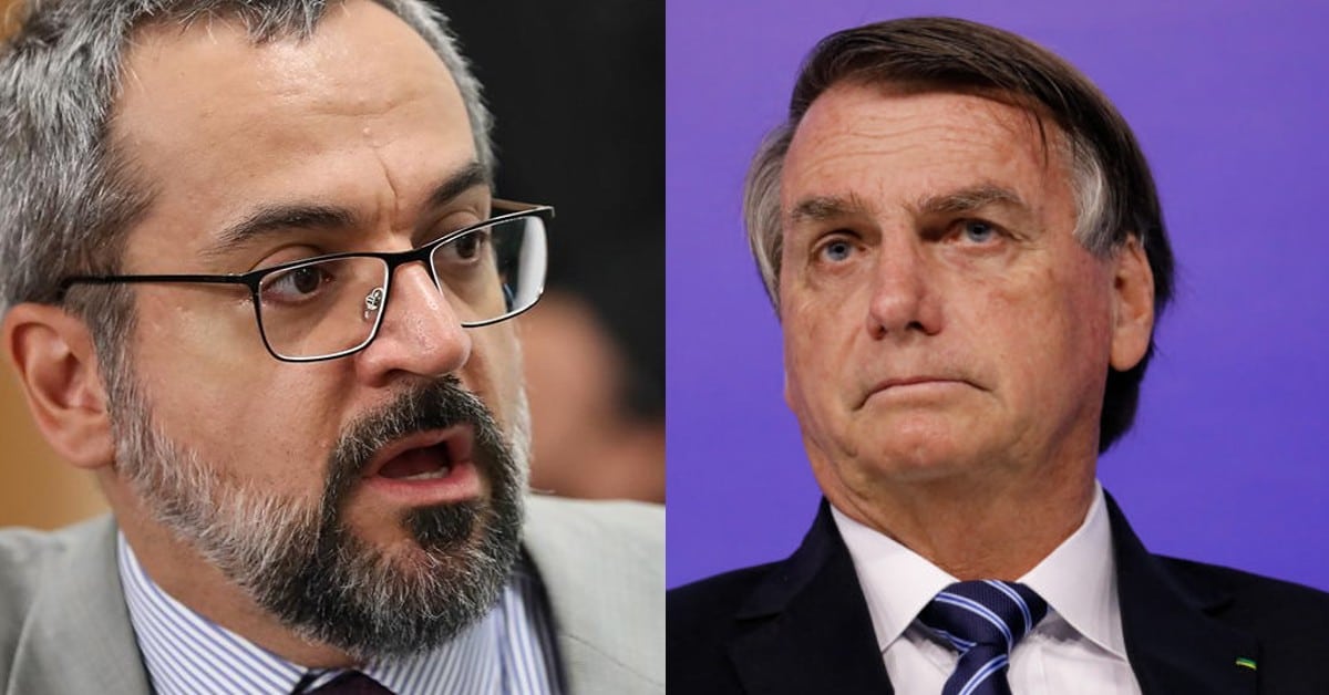 Abraham Weintraub e Bolsonaro - Foto Reprodução do Twitter