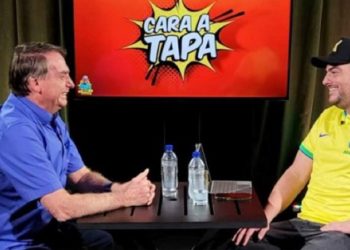 BOLSONARO NO PODCAST - FOTO TWITTER