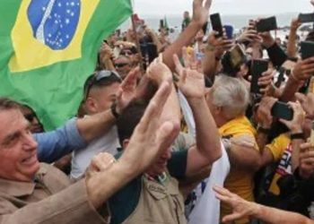 Bolsonaro Marcha para Jesus - Foto Reprodução do Twitter
