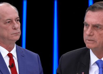Ciro Gomes e Bolsonaro - Foto Reprodução do Twitter