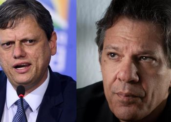 Debate Tarcísio e Haddad - Foto Reprodução do Twitter