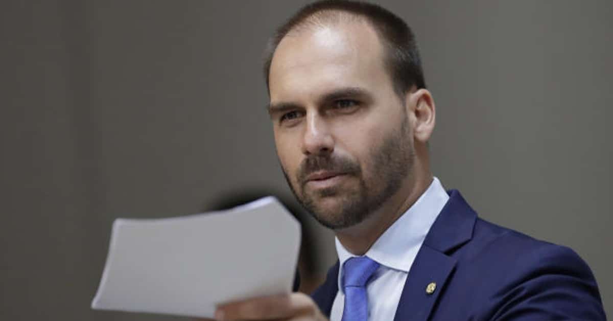Eduardo Bolsonaro - Foto Reprodução do Twitter