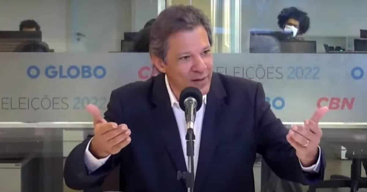 Fernando Haddad - Foto Reprodução do Twitter