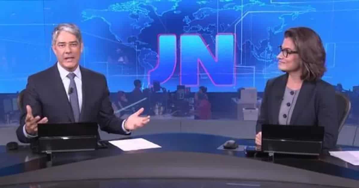 Jornal Nacional - Foto Reprodução do Twtter