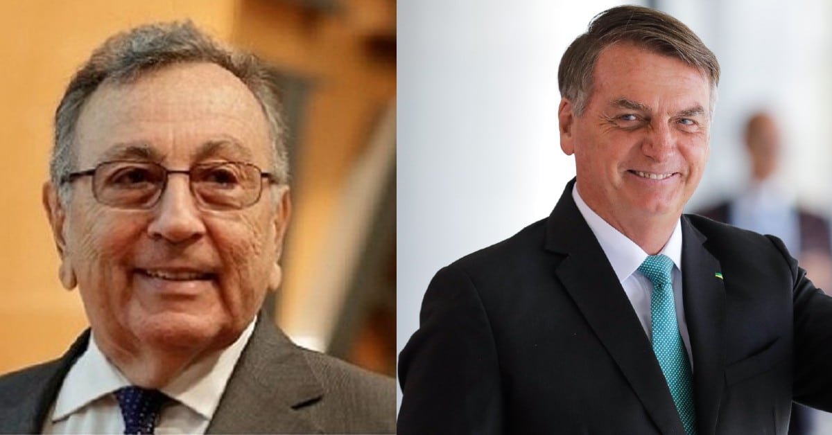 Líder ruralista e Bolsonaro - Foto Reprodução do Twitter