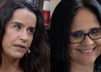 Lucélia Santos e Damaris - Foto Reprodução do Twitter