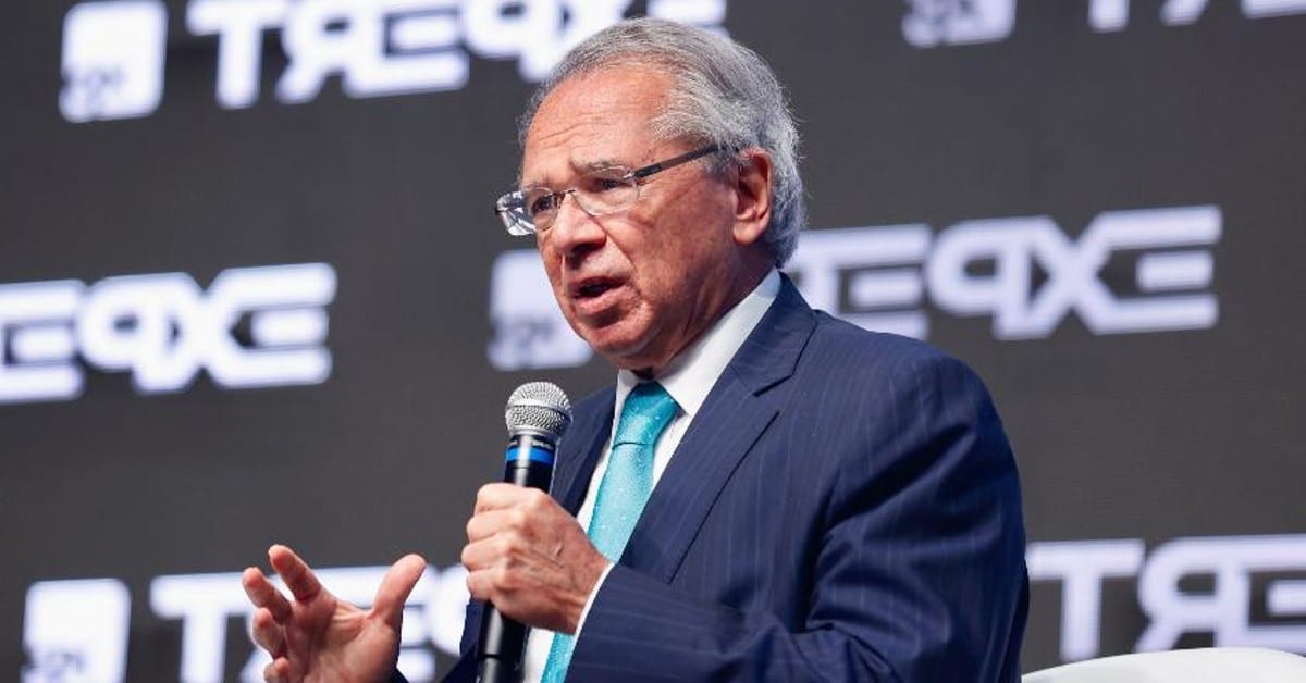 Paulo Guedes na XP - Foto Reprodução do Twitter