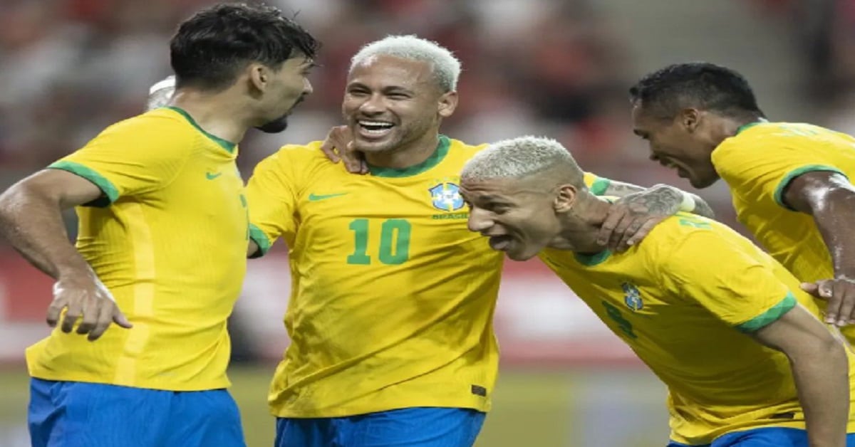 SELEÇÃO BRASILEIRA - FOTO REPRODUÇÃO DO INSTAGRAM CBF