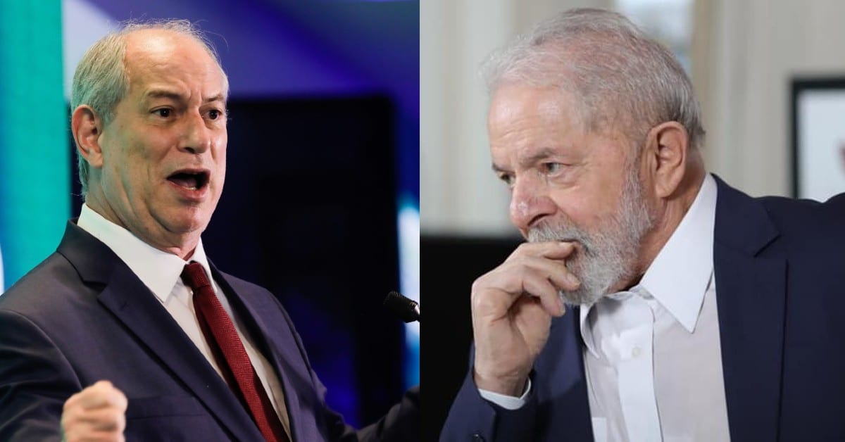 Ciro Gomes e Lula - Foto Reprodução do Twitter