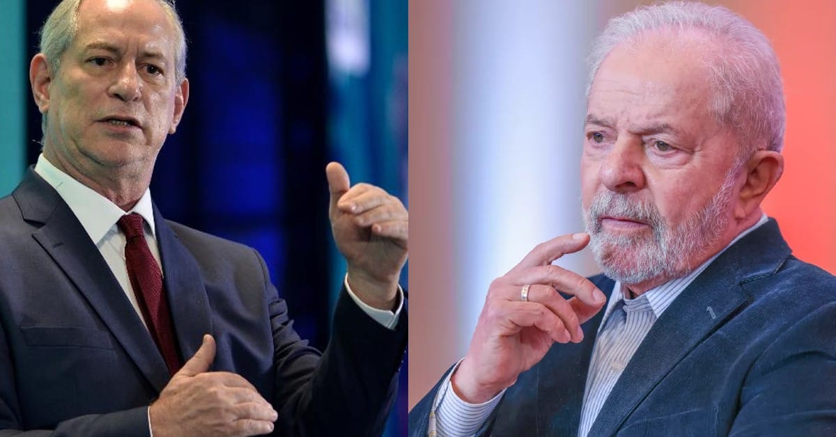 Ciro Gomes e Lula - Foto Reprodução do Twitter