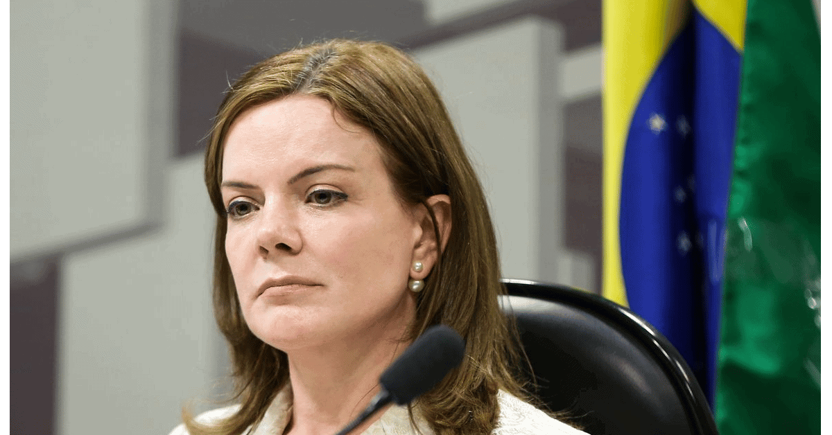 Gleisi Hoffmann - Foto Reprodução do Twitter