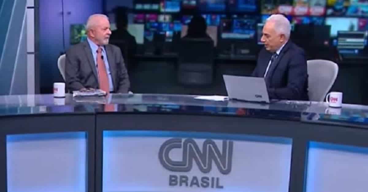 Lula CNN - Foto Reprodução do Twitter