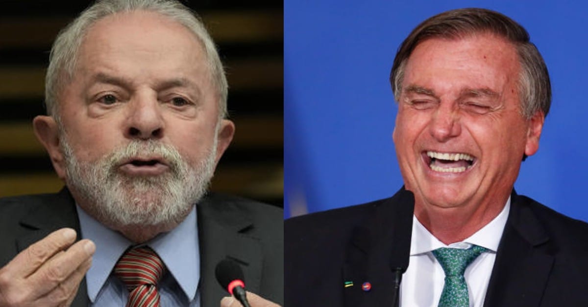 Lula e Bolsonaro - Foto Reprodução do Twitter