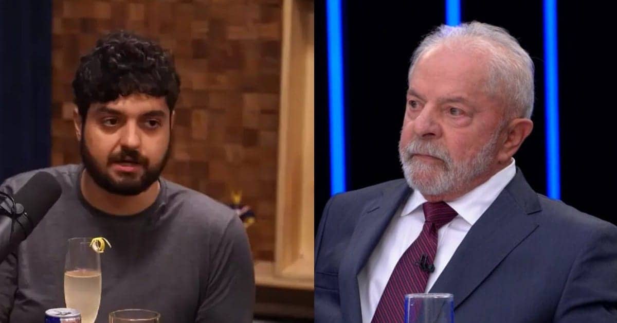 Monark e Lula - Foto Reprodução do Twitter