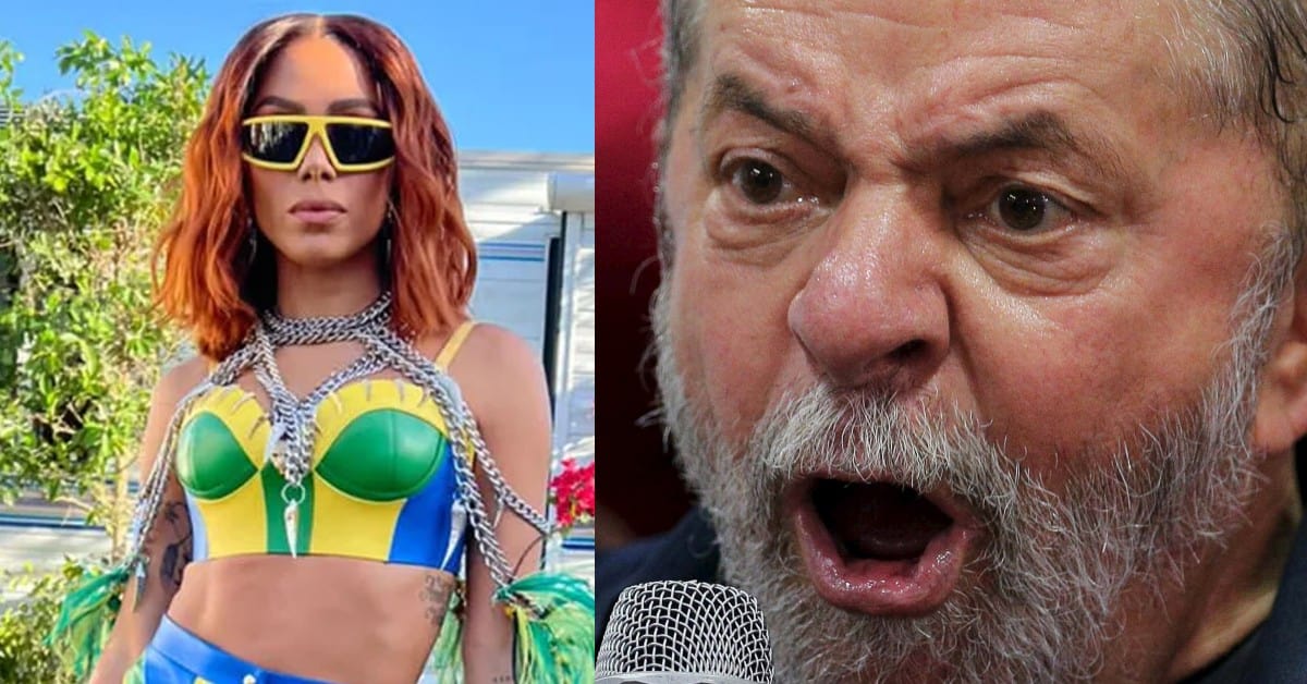 Anitta e Lula - Foto Reprodução do Twitter