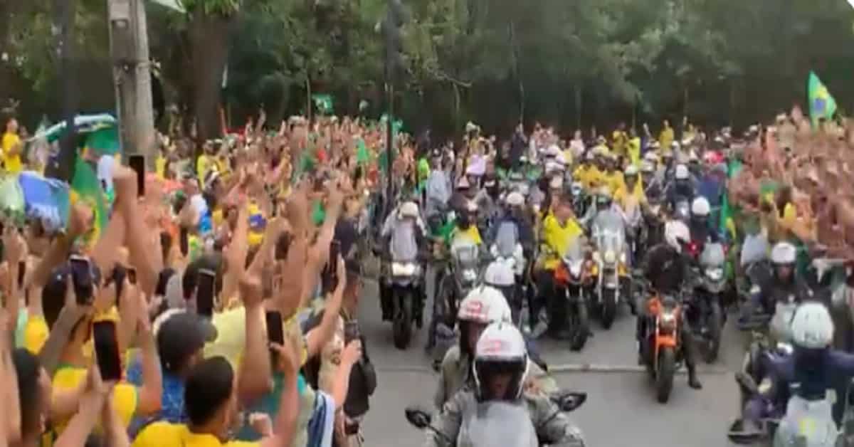 BOLSONARO EM BH - FOTO TWITTER