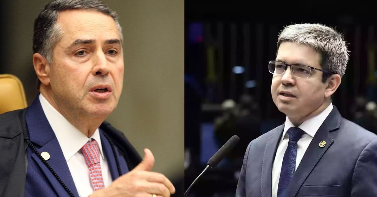 Barroso e Randolfe - Foto Reprodução do Twitter