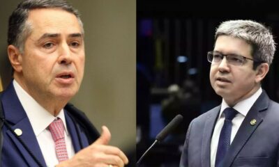 Barroso e Randolfe - Foto Reprodução do Twitter