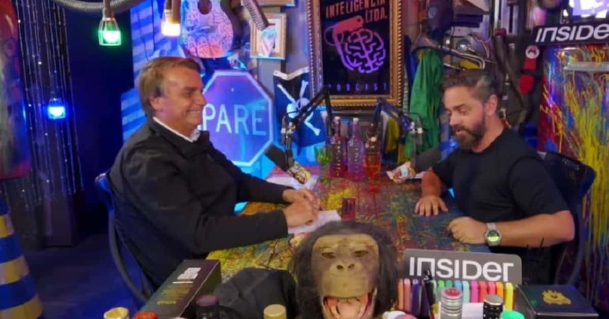 Bolsonaro Podcast Inteligência Ltda - Foto Reprodução do Twitter
