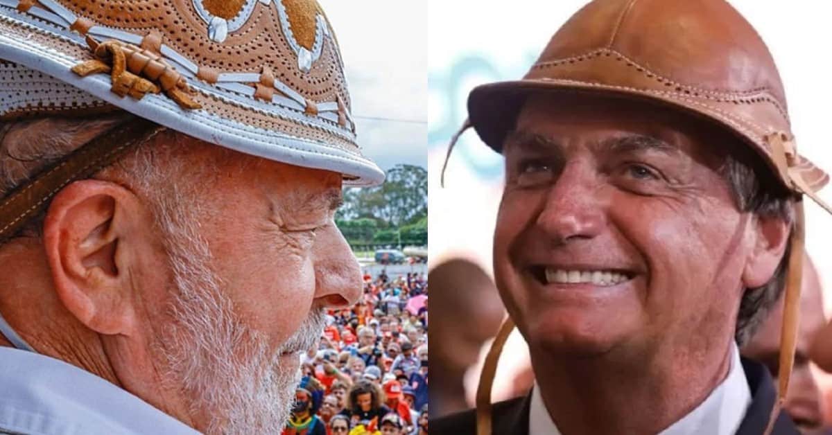 Bolsonaro e Lula - Foto Reprodução do Twitter