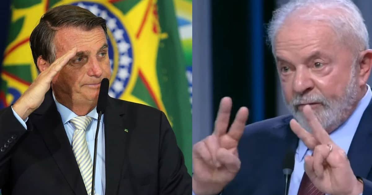 Bolsonaro debocha de “arregada” do Lula: “Mais um pouco e ele vai sapecar 22 na urna” 52 Bolsonaro e Lula - Foto Reprodução do Twitter