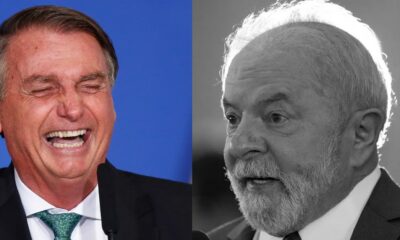 Bolsonaro e Lula - Foto reprodução do Twitter