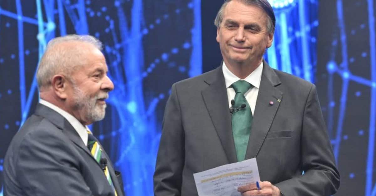 Debate na Band Bolsonaro e Lula - Foto Reprodução do Twitter