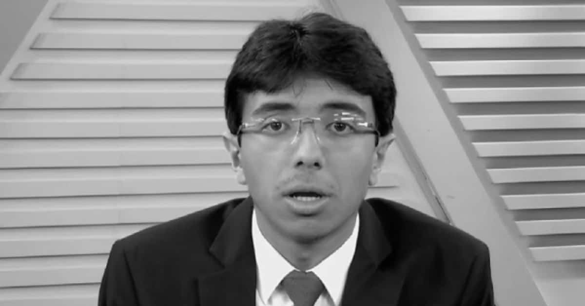 Jornalista Grandini - Foto Reprodução do Twitter