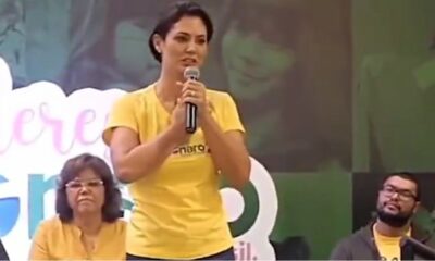 Michelle Bolsonaro - Foto Reprodução do Twitter