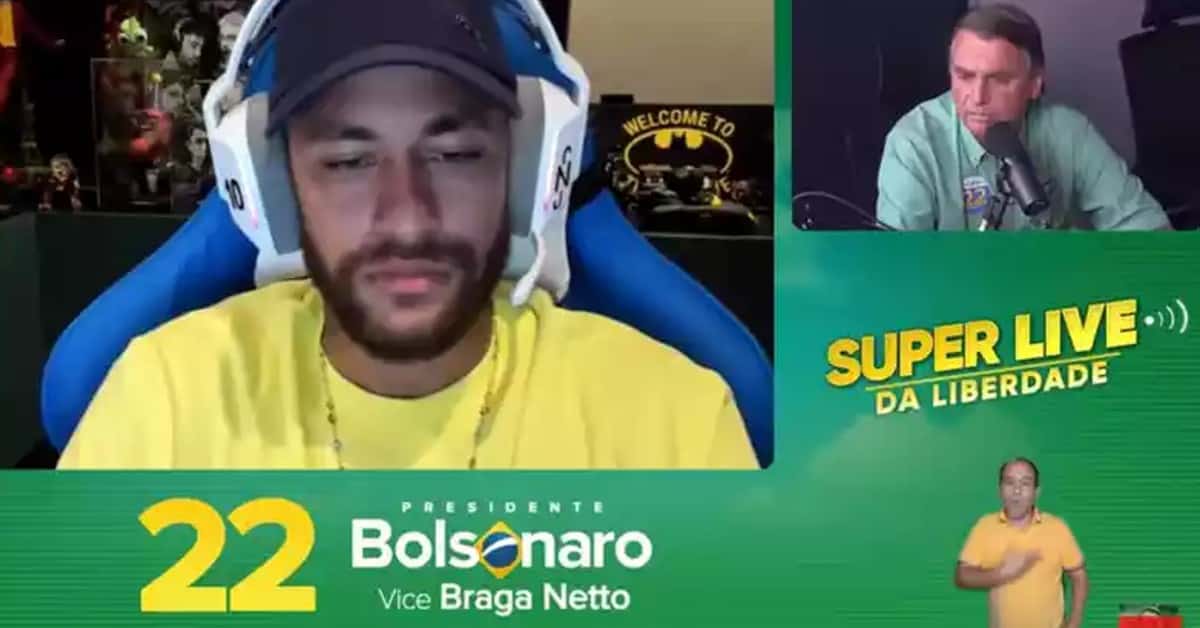 Neymar Super Live - Foto Reprodução do Twitter