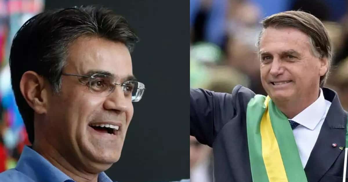 Rodrigo Garcia e Bolsonaro - Foto Reprodução do Twitter