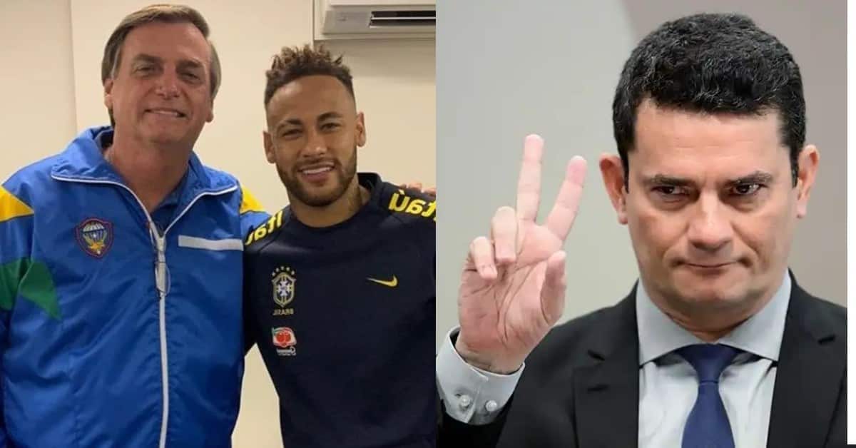 Super live Bolsonaro, Neymar, Sergio Moro - Foto Reprodução do Twitter