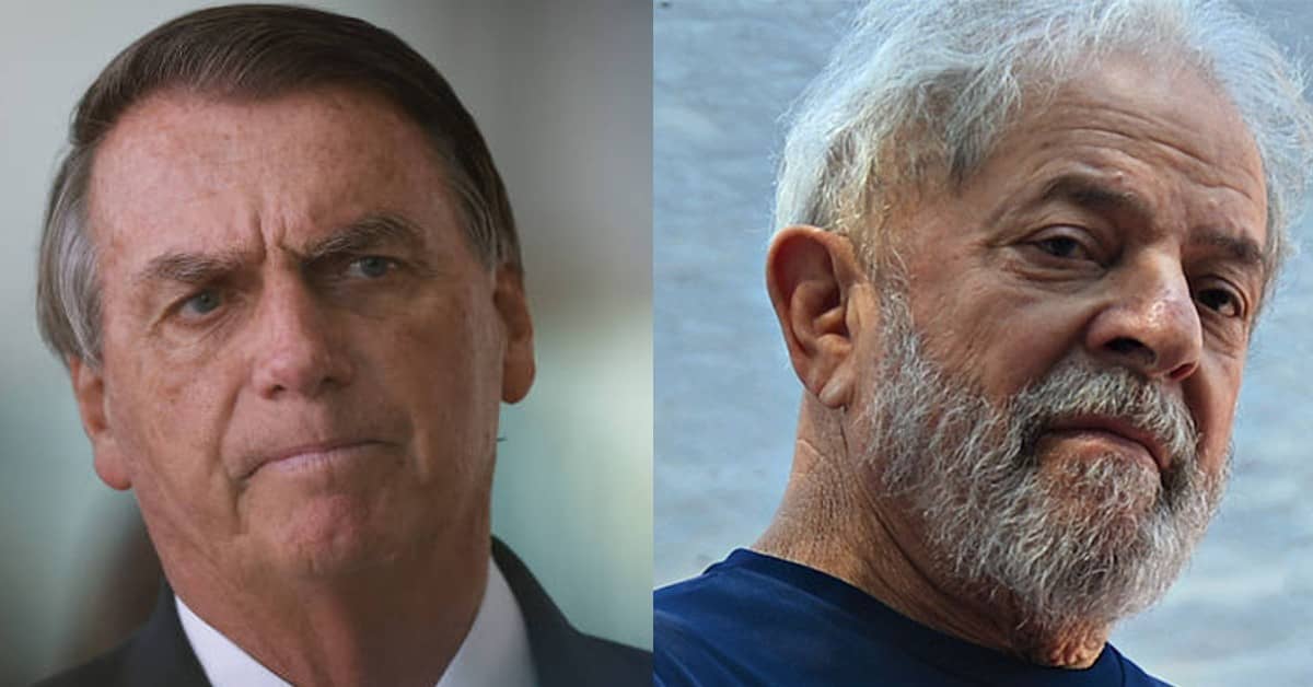 TSE Bolsonaro e lula - Foto Reprodução do Twitter