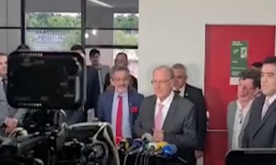 ALCKMIN COMENTA ENCONTRO COM BOLSONARO - FOTO YOUTUBE