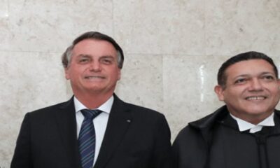 BOLSONARO E NUNES MARQUES - FOTO TWITTER