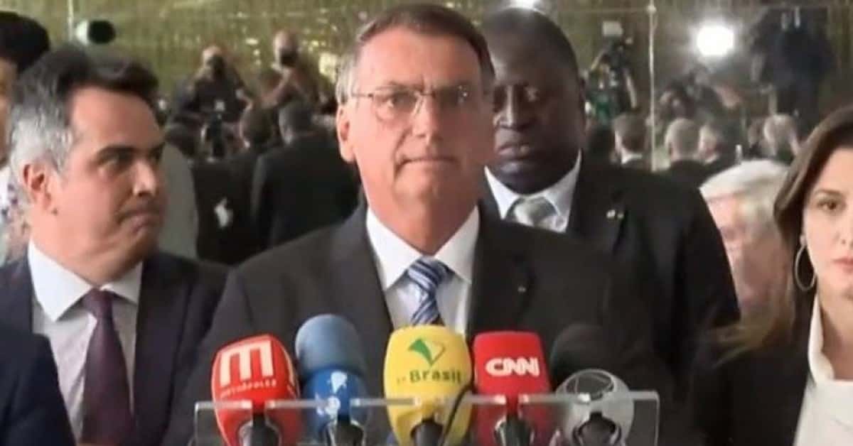 Bolsonaro discurso - Foto Reprodução do Twitter