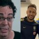 Casagrande Neymar e Bolsonaro - Foto Reprodução do Twitter